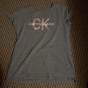 Grey Calvin Klein shirt